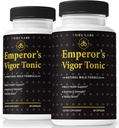 rize laboratorier (pakke af 2 Kejserens Vigor Tonic for mænd, All- Natural Mand Formel, Original supplement til støtte samlede sundhed og ydeevne, officielle anmeldelser (120 kapsler)