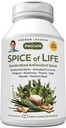 ANDREW LSSMAN Spice of Life 240 Capsules - Otte videnskabeligt etablerede Extracts, Koncentrater. Health- Promotion Spices. Hvidløg, Curcumin, Oregano, Rosemary, Sage, Timian, Sennepsfrø, Wasabi