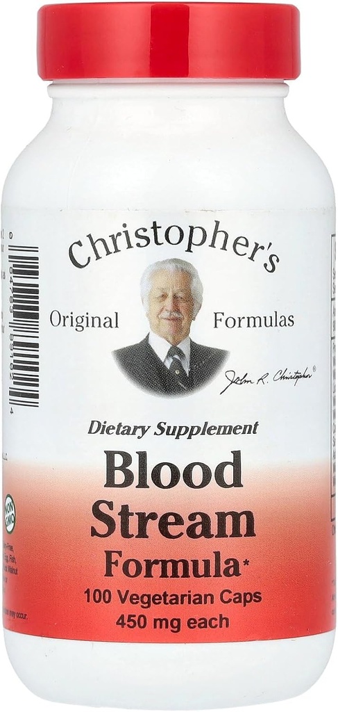 Dr. CHRISTOPHER 'S, Cleanse Blood Stream - 100 vegetarer