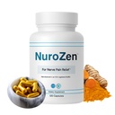 Nerve Support Supplement - Alpha Lipoic Acid, B1, B6, B12, Pureblanding af MSM, gurkemeje - Avanceret neuropati Support Formel for nerve sundhed, snurren og discomfort Relief - 120 kapsler