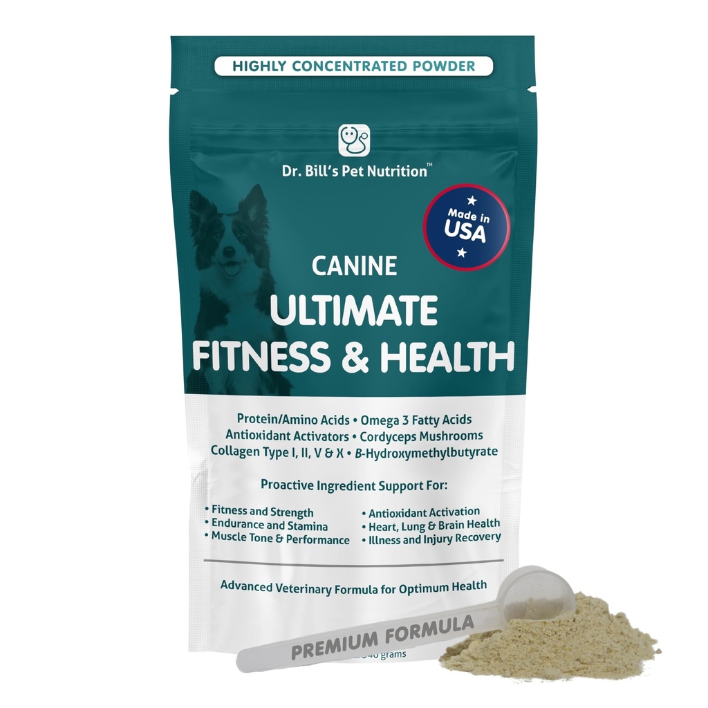 Dr. Bill 's Canine Ultimate Fitness & Health Vitamin til hunde
