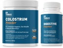 Dr. Tobias fordøjelsesenzymer og colostrum pulver - understøtter næringsstofabsorption, fordøjelseskomfort, og immunfunktion