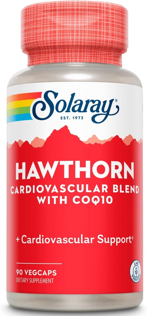 SOLARAY Hawthorn Special Formel, 150mg, 90 Greve