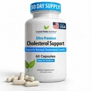 Kolesterol supplement - All- Natural Ingredients to Support Normal Kolesterol Niveauer. Understøtter optimal cirkulation. 60 Kapsler