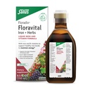Floradix Floravital Liquid Iron & Vitamin Formel - Flydende Iron Supplement med C & B Vitamin & Urter til energistøtte - Vegan, Gluten- Free, Yeast- Free & Non- GMO - 8,5 Fl Oz