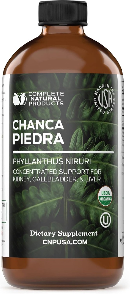 Chanca Piedra Extract 8oz, Nyre Complete 8oz, Gallblære Complete 8oz, Chanca Piedra 100 Kapsler & Gallblære Complete Bundle