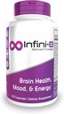 Nootropics Depot Infini- B Advanced B- Complex < 124; Optimal Absorption & Bio- Tilgængelighed > 124; Forbedret kognitiv & metabolisk support > 124; 120 Kapsler