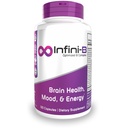 Nootropics Depot Infini- B Advanced B- Complex < 124; Optimal Absorption & Bio- Tilgængelighed > 124; Forbedret kognitiv & metabolisk support > 124; 120 Kapsler