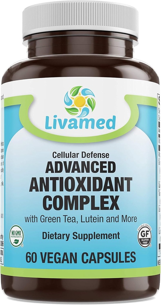 Livamed - Avanceret antioxidant Complex Veg Caps 60 Tæl