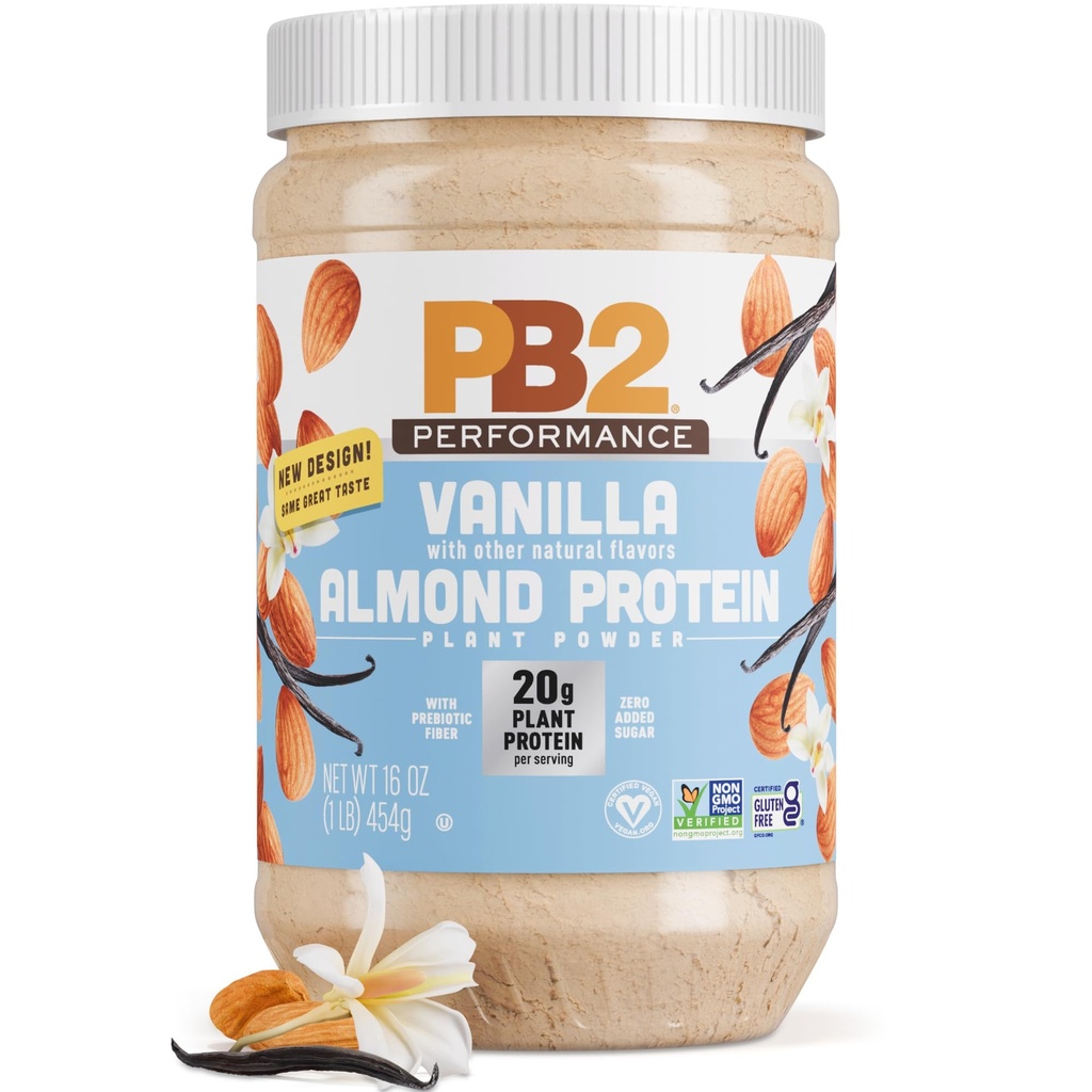 PB2 Performance Mandel Plant Based Vegan Protein Powder