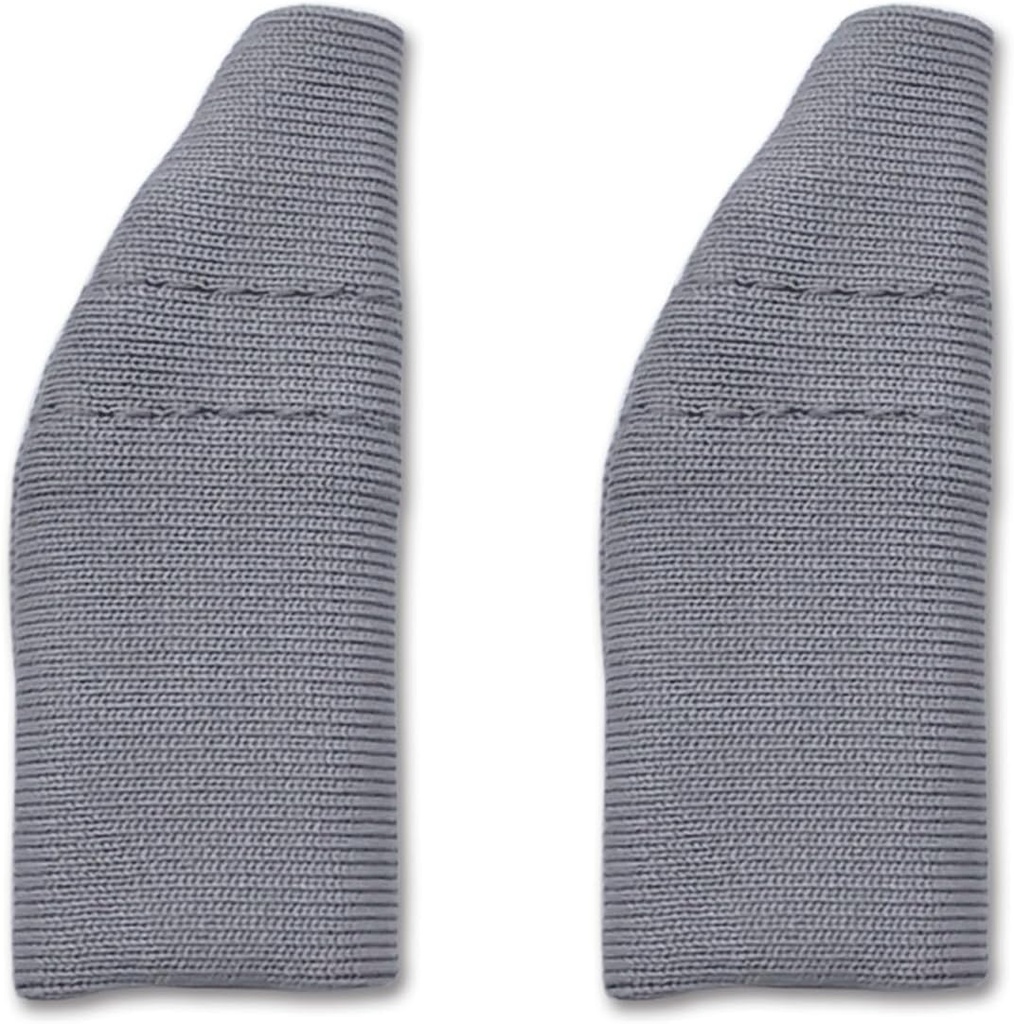 Hearing Aid Covers Protect Hearing Amplifiers from Sweat, Dirt and Moisture, Fits Hearing Instruments 1.4” to 1.6”(Gray, L)