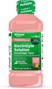 Basic Care Advantage Care Electrolyte Solution med Prevital Prebiotics, Strawberry Lemonade, Hydration Drink, Replenish Electrolytes, Fluid & Zink, 33.8 fl oz (pakke med 1)