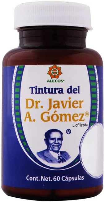 Cápsulas Alecos de Tintura Liodolicada del Dr. Javier A. Gómez, Frasco con, White, 60 Greve (pakke med 1), 60,0 gram