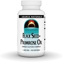 Source Naturals Flax Seed- Primrose Oil, Omega 3,6,9 EFA Complex, 1300mg - 90 Softgels