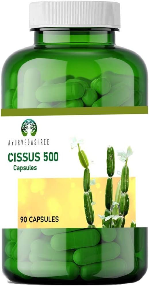 Asthishrunkala Pulver Kapsler Cissus quadrangularis 90 Kapsler 500 mg