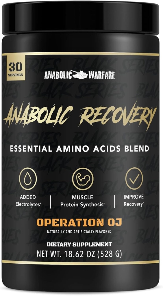 Anabolsk inddrivelse, essentielle aminosyrer, Post Workout Inddrivelse, Premium Hydration, Build Muscle * (Operation OJ, 30 Servere)