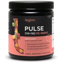 LEGION Pulse Pre Workout Supplement - Alle naturlige nitrogenoxid Preworkout Drink til Boost Energy, Kreatin Free, naturligt sødet, Beta Alanine, Citrulline, Alpha GPC (Koffein Free Sour Candy)