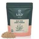 LILY OF THE VALLEY Aloe Vera Powder - Aloe Barbadensis - Ideel til hår og ansigt maske - Great for shakes & smoothies - Natural, Vegan & Gluten- Free (8oz, 226g) - Pakke Maj Vary