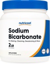 Nutricost Natriumbicarbonat (2 LB) - 600 mg per servering, ikke-GMO, gluten fri