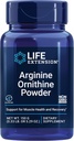 Life Extension Arginin Ornithine Powder, fremmer Muscle Health & Recovery, Gluten Free, Non- GMO, netto Vægt 150 Bedste