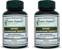 Magnesium Taurate, High Absorbable, 90 VCaps, Non-GMO, Vegan, & Gluten Free, Made with Organic, Wild-Crafted, and Natural Ingredients (Pack of 2)