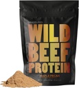 Wild Grass Fed Beef Protein Powder with Beef Organs Complex - Sugar Free Protein Shake - Lav Carb & Kalorier - Keto / Paleo / Carnivore Friendly - Whey / Bloating / Lactose Free - Maple Pecan 10oz