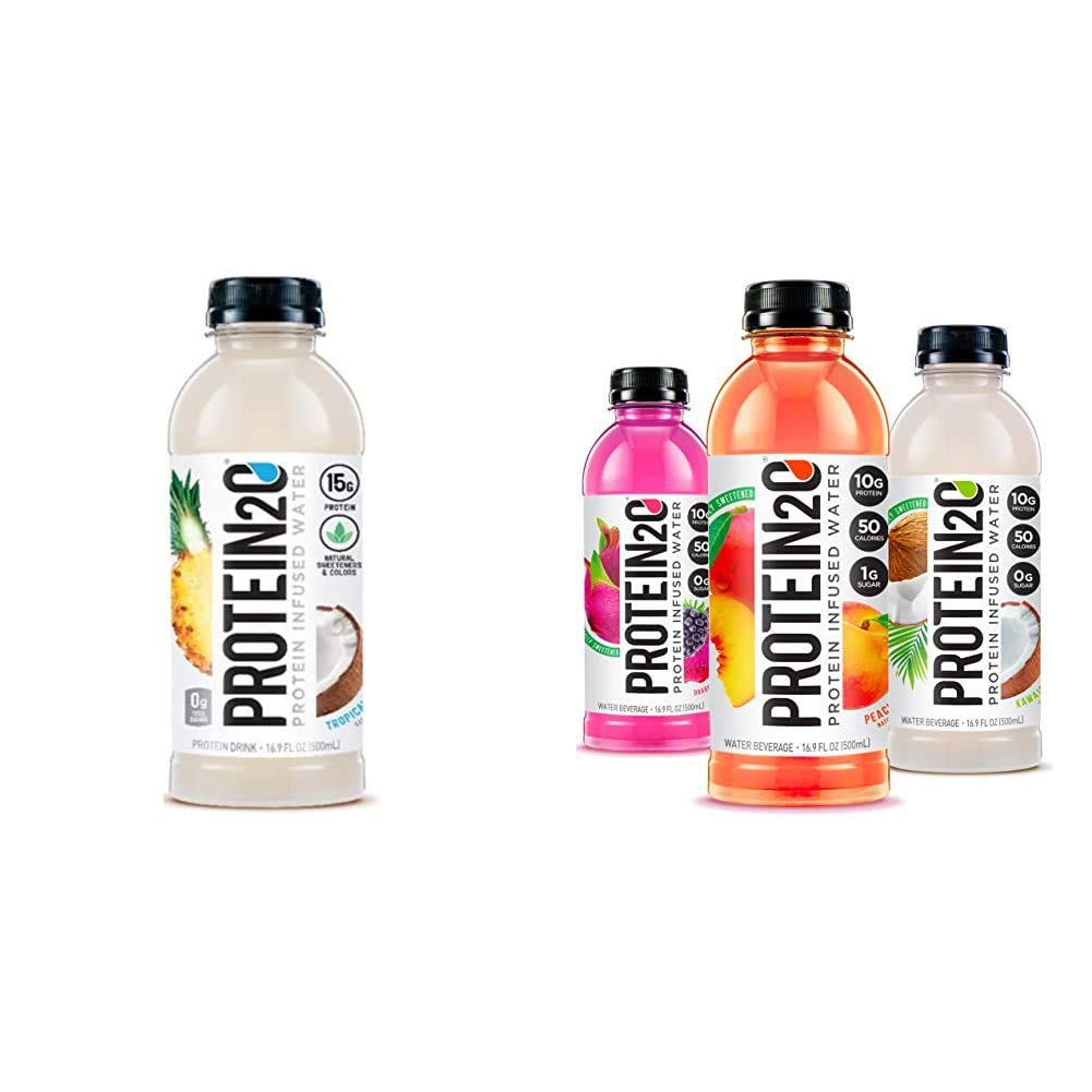 Protein2o Whey Protein Infunded Water Variety Pack (36 Tæl)