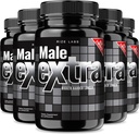 rize laboratorier - Mand Ekstra Kapsler - Performance Supplement for mænd, Maksimal Strength Support, Ultra Pure Pills, Non- GMO Vegan Supplement Advanced Formel (300 Kapsler)