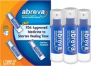 Abreva Docosanol 10% Cream Cold Sore Treatment, Fever Blister og Cold Sore Cream - 0,07 Oz Pump Flaske x 3