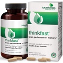Fremtidsbiotika ThinkFast, hjerne ydeevne og hukommelse, 60 vegetariske kapsler