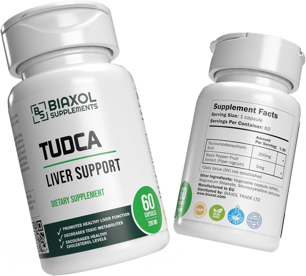2024 Bedste TUDCA (Tauroursodeoxycholic acid)