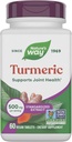 Nature 's Way Gurmeric, Premium Extract, Understøtter fælles sundhed *, Standardiseret til 95% Curcuminoids, 500 mg servering, Non- GMO projekt verificerede Kosttilskud, 60 tabletter (Packaging May Vary)