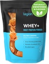 LEGION Valle + Protein valle Isolate from Grass Fed Cows - Whey Protein Isolate Powder Low Calorie, Non- GMO, Sugar Free, Lactose and Gluten Free, All Natural Protein Powder for Men & Women (60 Servere)