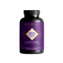 NAOMI Gurkemeje Høj- potens 1,200 mg, 95% Curcuminoider & BioPerine Black Pepper Extract til Boost Absorption op til 2000%, Extra- Strength Joint, Muscle, Brain Support, 60 Caps, 30- Day Supply