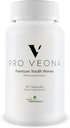 Pro Veona Phytoceramider - Premium Phytoceramider supplement med essentielle vitaminer - Støtte Yngre udseende sund hud - Hjælp med at reducere tør hud & forbedre hydrering - Fremme Collagen produktion