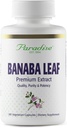 Paradise urter, Banaba Leaf, 12: 1 Koncentreret ekstrakt, 250 mg, Vegan, Glutenfri, Non- GMO, 180 kapsler