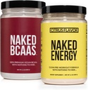 NAKED Vegansk Energi og ydeevne Bundle Citrus Energy BCAAS Aminosyrer Pulver