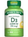 Nature 's Truth Vitamin D3 2000 IE