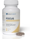 Focus - Premium Cognitive Enhancement supplement med naturlige nootropics - Memophenol, Bacopa, & DMAE - 60 Veggie kapsler (Focus)