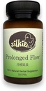 Silkie Forlænget Flow Supplement - Hormonal Balance Support, Nedsætter & Regulerer menstruationscyklus, Hot Flashs & Night Sweats Relief, 300 Greve