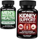 Nyrestøtte Rengøring Detox & Reparation 120 Casuals - Sammen med - Mænd Prostate Health Advanced Prostate Kosttilskud - 120 kapsler