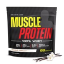 COLOSSAL LABS Muscle Protein Whey Powder [5 lbs / pakke med 1] - Cold Filtered, 25 g Pure Protein, 6, 6 g BCAAs (Packaging May Vary) (5LB, Vanilla)