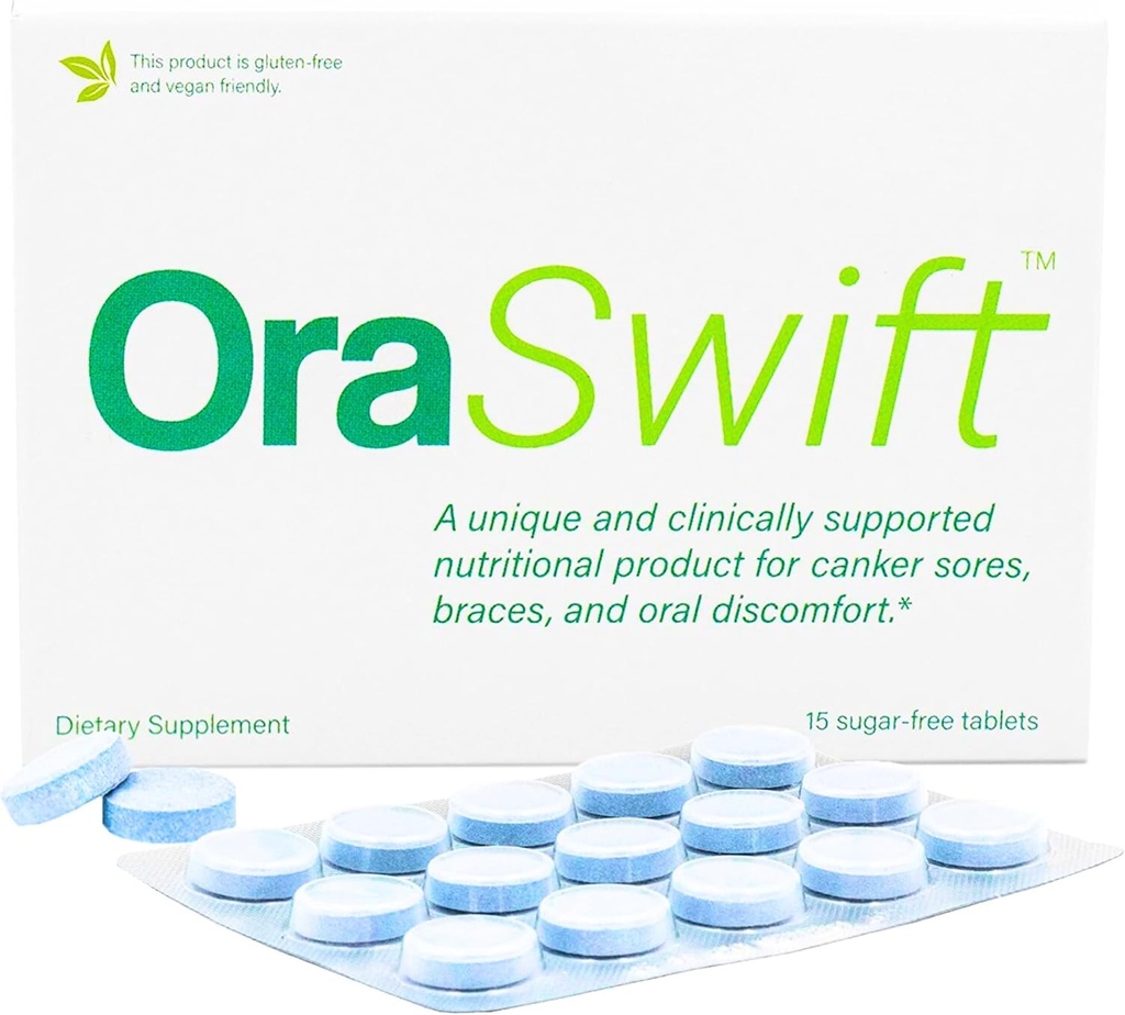 All Natural Canker Sore Medicine and Mouth Sores Relief | Effective for Ulcers, Cold Sores, Dry Mouth, Stomatitis, Gingivitis | Supports Fast Healing of Mucosal Lining in The Mouth