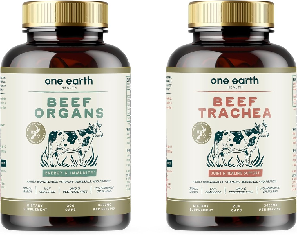 One Earth Health Få Beef Organs og vores nye produkt, Trachea