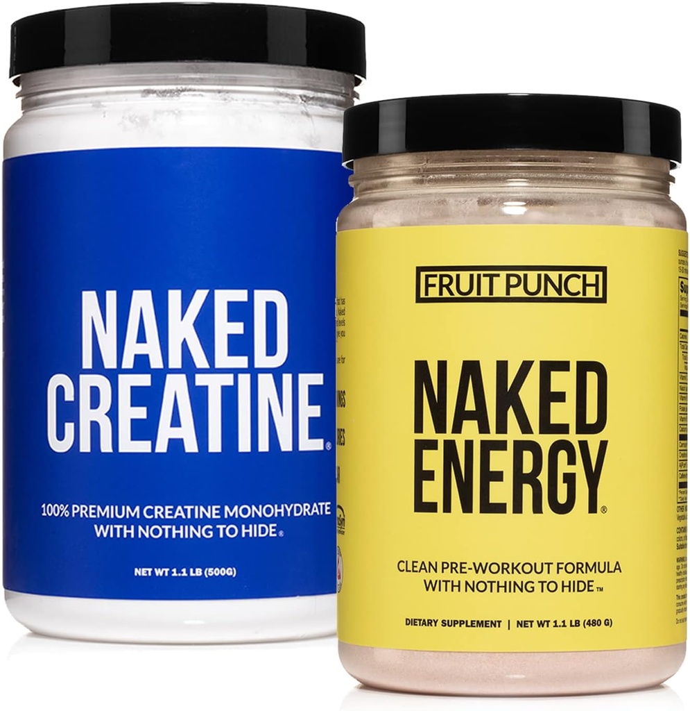 NAKED workout Inddrivelse Bundle: Frugt Punch Energy Creatin