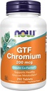 NU Foods Supplements, GTF (Glucose tolerance Factor) Chrom 200 mcg, Insulin Co- Factor *, 250 tabletter