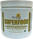 Organic Amla Powder 12 oz, 30 portioner naturlige C-vitamin (immunvitamin) Amalaki Koldt presset Økologisk næringsstof til sunde smoothies