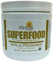 Organic Amla Powder 12 oz, 30 portioner naturlige C-vitamin (immunvitamin) Amalaki Koldt presset Økologisk næringsstof til sunde smoothies