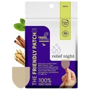 Relief Night Patch - 8 Pack Arnica, White Willow Bark, Melatonin, Ashwagandha for ømhed for søvn plastre for kvinder og mænd