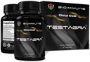TESTAGRA Testosteron Booster for mænd. 10X koncentreret - 90 kapsler - Forøg Lean Muscle Energy Drive Styrke. Saw Palmetto, Tribulus, Tongkat Ali, Horny Goat Weed, Zink